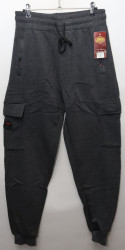 Спортивные штаны мужские на флисе оптом 83197056 CS-L410-30