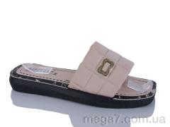 Шлепки, DeMur оптом N004-4 beige