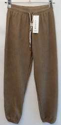 Спортивные штаны женские CLOVER на меху оптом 26398740 B662-45
