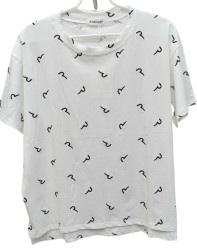 Футболки женские БАТАЛ оптом 87603514 DA3261-123