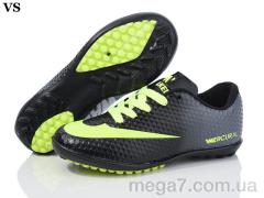 Футбольная обувь, VS оптом Walked Mercurial L04 чорний