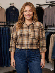 Сорочки жіночі ПОЛУБАТАЛ оптом 