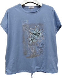 Футболки женские БАТАЛ оптом 59471863 725-34