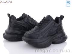 Кроссовки, Ailaifa оптом 8207 black
