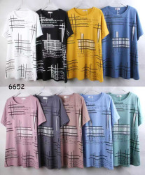 Туники женские БАТАЛ оптом 84190752 6652-64