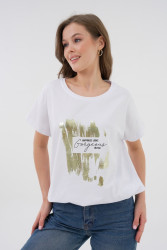 Футболки жіночі БАТАЛ оптом  