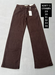 Джинсы женские ПОЛУБАТАЛ оптом 04581273 4287-47