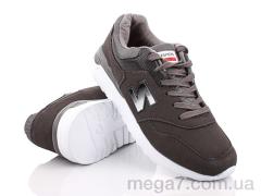 Кроссовки, Ok Shoes оптом H10-3 grey-black