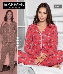 Ночные пижамы женские CARMEN оптом 28170943 2987 -13