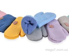 Варежки, RuBi оптом 1812 mix