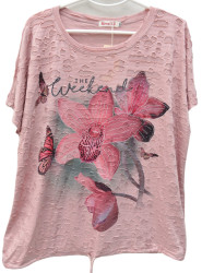 Футболки жіночі БАТАЛ оптом