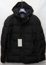 Куртки зимние мужские на меху (black) оптом 96873514 A5-73