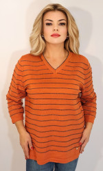 Свитера женские БАТАЛ оптом 69184075 0101-84