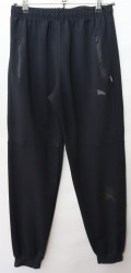 Спортивные штаны мужские (dark blue) оптом 70412596 11-16