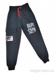 Спортивные брюки, Kids-modnik оптом 5084 чорний BRON