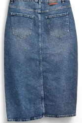 Спідниці джинсові жіночі RELUCKY БАТАЛ оптом 