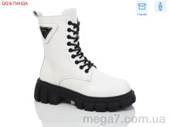 Ботинки, QQ shoes оптом 5233 white