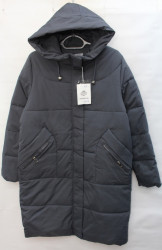 Куртки зимние женские БАТАЛ (grey) оптом 31560978 8808-43