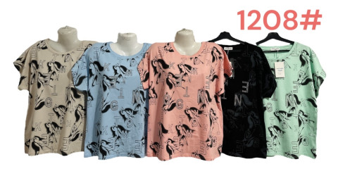 Футболки жіночі БАТАЛ оптом 