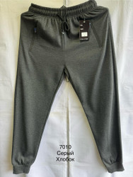 Спортивные штаны мужские (серый) оптом 06794823 7010-16