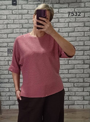 Джемперы женские БАТАЛ оптом 60429385 7532-21