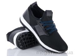 Кроссовки, Ok Shoes оптом AM-11 black-blue