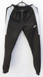 Спортивные штаны подростковые (black) оптом 62384150 01-4