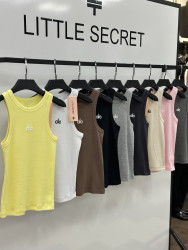 Майки женские (белый) оптом 97153824 500401-246