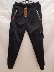 Спортивные штаны мужские (черный) оптом 39581620 508-6