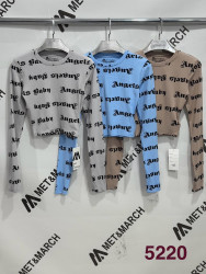 Топи жіночі (блакитний) оптом