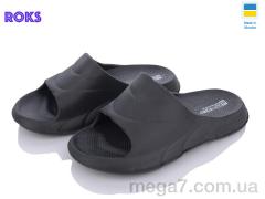 Шлепки, Roks оптом Progress 132 чорний