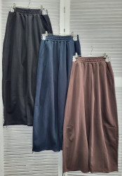 Спортивні штани (коричневі) жіночі оптом  