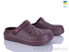 Кроксы, Golden Lion оптом 161 шоколадний