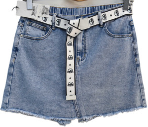 Шорты джинсовые женские DERUN БАТАЛ оптом 43278065 7051-68