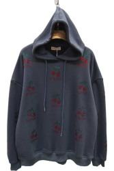 Худі жіночі на флісі ПОЛУБАТАЛ оптом NANA