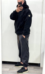 Худі чоловічі на флісі оптом Kuxova Tamara 