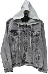 Куртки джинсовые мужские AVIWGOS оптом 61842573 A151-151