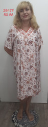 Ночные рубашки женские БАТАЛ оптом XUE LI XIANG 40829617 2647-16