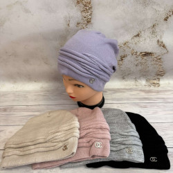 Шапки жіночі на флісі оптом CAP