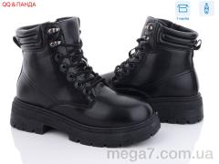 Ботинки, QQ shoes оптом JP16-1 black