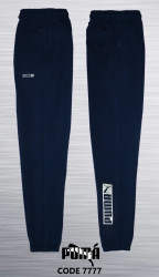 Спортивные штаны мужские TR (темно-синий) оптом 28541603 TR7777-1