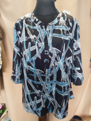 Блузки женские БАТАЛ оптом 85624391 768-3-151