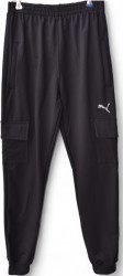 Спортивные штаны мужские (черный) оптом 45610293 03-14