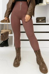 Лосины женские на флисе оптом 27103584 756-149