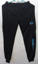 Спортивные штаны подростковые (dark blue) оптом 73208196 04-25