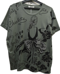 Футболки женские БАТАЛ оптом 32750841 3505-15