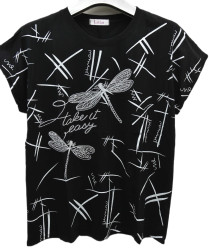 Футболки женские БАТАЛ оптом 30754862 9801-207