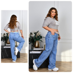 Джинсы женские БАТАЛ оптом LADY JEANS 38641792 137-58