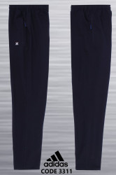 Спортивные штаны мужские БАТАЛ (dark blue) оптом 31297845 3311-13