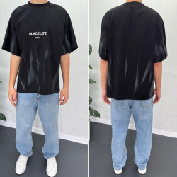 Футболки чоловічі оптом THREE BLACK